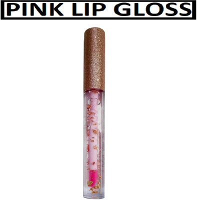 nn liquid base new lip gloss long lasting perfect use pack of 1(6 ml, PINK)
