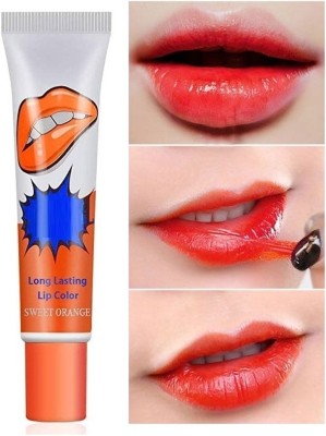MYEONG Girls Choice Long Lasting Tint Lip Peel Off Tatto Mask(18 g, Sweet Orange)