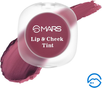 MARS Tint Lip & Cheek for Bold Pop Color | Demi Matte Finish | Dual Function(2.8 g, 06-BE THE CHANGE)