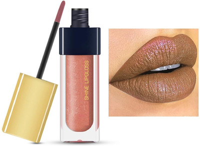 Latixmat Multi use Waterproof Shiny Glossy famous Lipgloss(6 ml, brown)