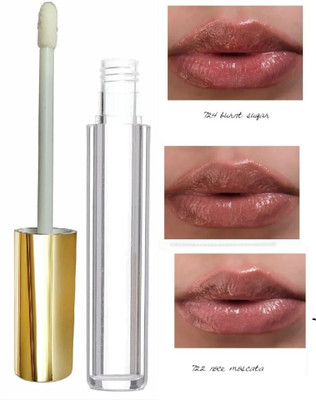 Amaryllis 6ML Lip Gloss Non-sticky High Glossy Shine Soft & Hydrating Lips(6 ml, TRANSPARENT)