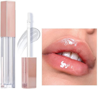 USBK Waterproof And Transparent Color Shine Liquid Lip Gloss(6 ml, TRANSPARENT)