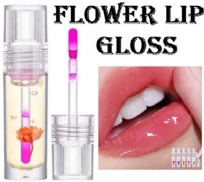 EVERERIN Korean Color Change Flower Lip Oil Transparent Lipstick(8 g, YELLOW)