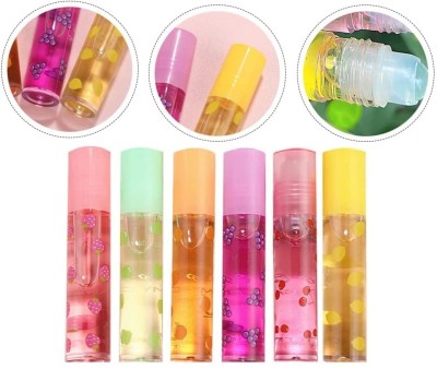 LILLYAMOR Ultra Soft Cute Fruit Lip Gloss Pack Of 6(21 g, Pink)