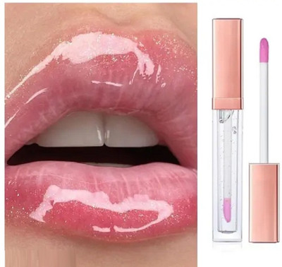 GABBU Lip Gloss Soft Matte Shine Lip Glossy Finish Lips Makeup(6 ml, transperent)