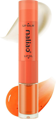 maliao 2-in-1 Lip Balm & Lip Oil-Hydrating and Nourishing Formula for Soft, Glossy Lips(6.1 g, STRAWBERRY)