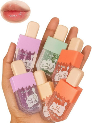 WAHIRA LIP GLOSS - Waterproof Clear Transparent Lip Plumper, Long Lasting Non-sticky(12.5 ml, MULTICOLOR)