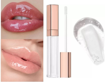 AFARAXIA NEW GEL LIP GLOSS TRANSPARENT FOR GLOSSY FINISH LIPS(6 ml, transperent)