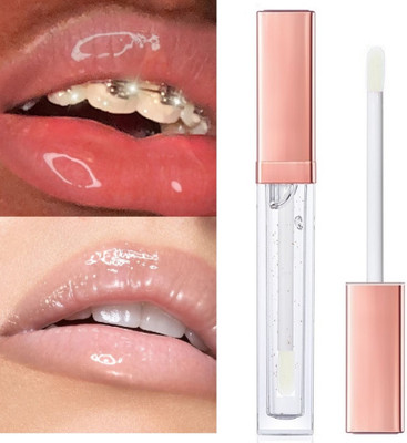 Aylily BEST QUALITY GLOSSY SHINY LIP GLOSS LONG LASTING(8 ml, TRANSPARENT)