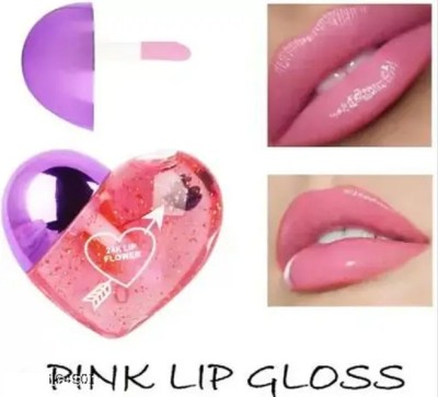 Sheny LONG LASTING GEL HEART SHAPE LIP GLOSS FOR PINK LIPS(5 ml, MULTICOLOER)