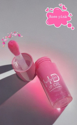 A PERFECT EDGE Korean Tint HD Lip Oil Changing, Hydrating & Nourishing Lip Gloss(5 ml, Rose Pink, Multicolor)