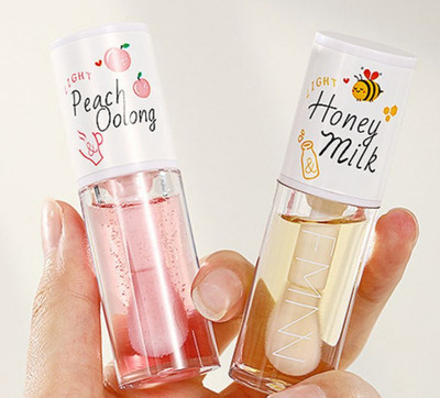 MACMOJI Korean Big Brush Head Lipgloss(10 ml, Multi)