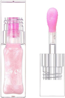 HUZURLU Matte Lip Gloss | High Shine | Non-Sticky(3 ml, pink)