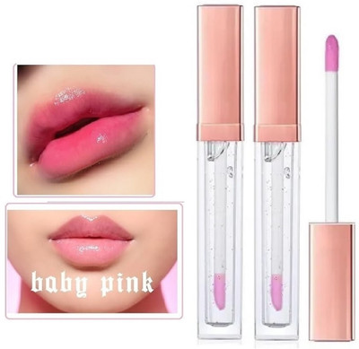 Herrlich Non Transfer Lip Liquid Glossy Moisturizing Hydrating Lip(12 g, Transparent)