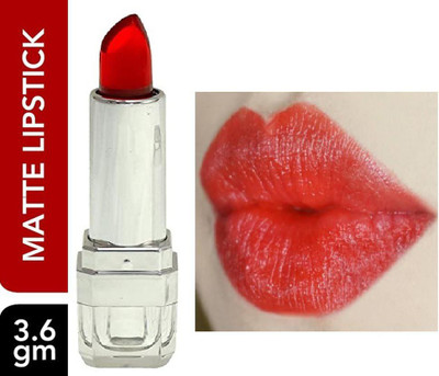 FELICECHIARA Gel Lipstick Makeup Waterproof Nutritious Transparent Lipstick Temperature Color(Red, 3.6 g)