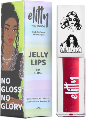 Elitty Lip Gloss For High Shine, Glossy Finish and Hydrating (Pretty Savage)(4 ml, Pretty Savage)