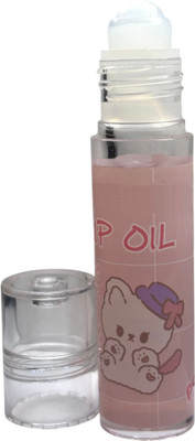 OLETSUN 3D Soft Natural Lip Roll-on Lip Gloss Long-Lasting(8 g, Transparent)