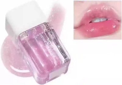 HUZURLU NEW LIP GLOSS COLOR CHANGING WATERPROOF SMUDGE PROOF(4 ml, pink)