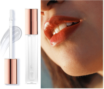 Yuency High Shine Lip Gloss Lip Plumping Gloss for Soft & Dewy Lips(6 ml, transparent)