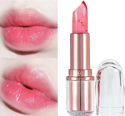 GFSU - GO FOR SOMETHING UNIQUE Lipstick Jelly Transparent Color Changing Lipstick Jelly Lipstick(3.6 g, PINK)