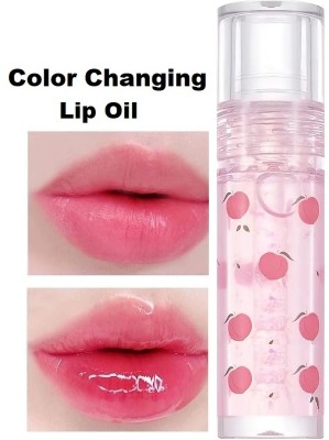 MYEONG Fruit Flavored Jelly Liquid Roll on Lip Oil(2 ml, Pink)