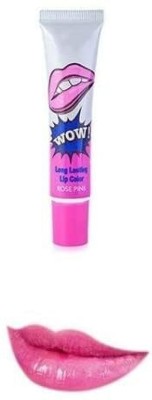 adbeni Lip Color Long Lasting, Wow Trendy, Waterproof Peel Off, Liquid Tint Matte Magic(15 g, Rose Pink)