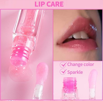 CATERINACHIARA TRANSPARENT LIP CARE SHINER LIP GLOSS(6 ml, PINK)