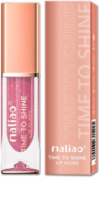 maliao Time to Shine Lip Gloss - Glossy Brilliance for Stunning Lips(6.5 ml, 002-PINXIE PINK)