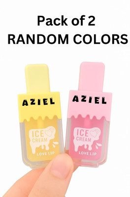 Aziel High Shine Serum Infused Lip Gloss | For Soft & Dewy Lips(5 ml, Pink)