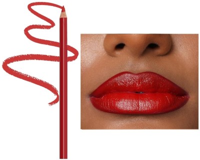 Luster Shine Smooth Application, Long Lasting & Travel friendly Lip Pencil(RED)