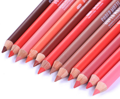 YAWI PROFESSIONAL MAKE UP LOOK BEST WATER PROOF MATTE FINISH LIP LINER(MULTI COLOR)