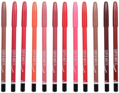 Luster Shine Creamy Matte Lip Liner + Lip Filler(Multicolor)