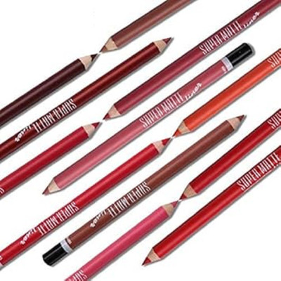 GABBU best Professional Matte Super Matte Waterproof Lip Liner Pencil(MULTICOLOR)
