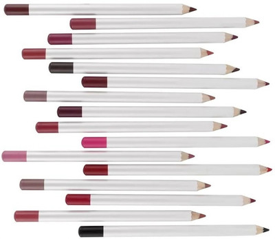 Amaryllis 12 colour lipstick Ture matte lip liner(Multicolor)