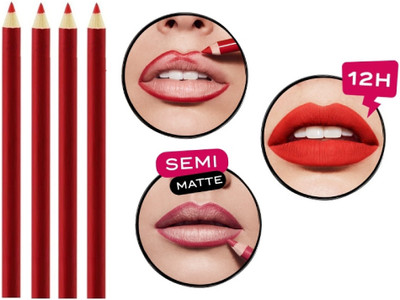 Wonholli Long-Lasting Creamy Lip Liner(Red)