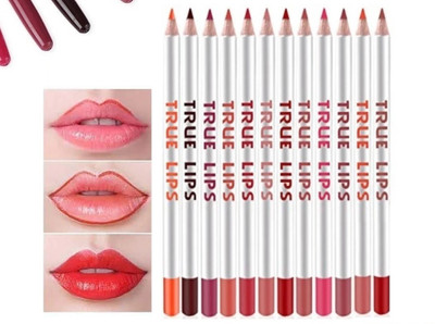 NADJA Matte Finish Lip Pencil | Non-drying Formula(Multicoloured)