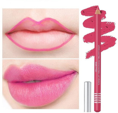 SEUNG Bold & Matte Lip & Eye Liner Pencil | Highly Pigmented(Pink)