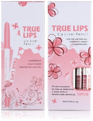 Amaryllis New Set of 12 Multi-Color Magic Lipliner Pencils(Multicolour)
