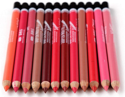YAWI Multi color Lip liner BOLD True Lips water proof Lip Liner(MULTI COLOR)