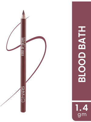 MARS Matte Lip Liner | Smooth Application, Long Lasting & Travel friendly Lip Pencil(BLOOD BATH)