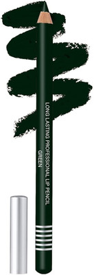 BLUEMERMAID Matte Eye & Lip Liner Pencil One Swipe Smooth Application(GREEN)