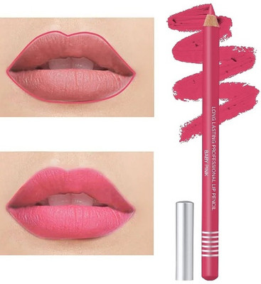SEUNG 2 In 1 Bold & Matte Lip & Eye Liner Pencil | Highly Pigmented(Pink)