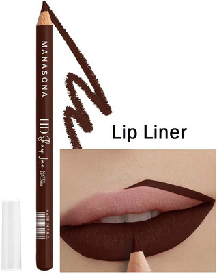manasona Best Soft Matte Eye & Lip Liner Pencil One Swipe Smooth Application(Wine Night)