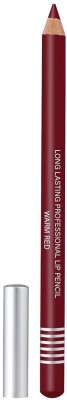 BLUEMERMAID Waterproof Slim Lip Pencil, Long-Lasting Creamy Lip Liner & Eyeliner(RED)