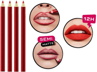 Luster Shine Bold Lipliner & Eye Liner Pencil(RED)