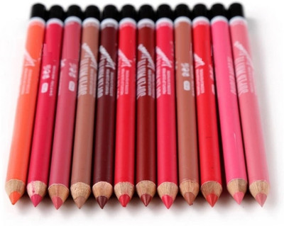 THTC Lip Liner Pencil - Full Coverage & Long Lasting(Multi)