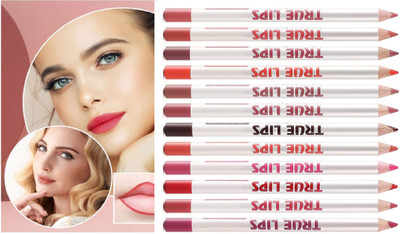 Amaryllis 3D Long Lasting Non-Sticky Ultra Fine Lip liner(Multicolour)