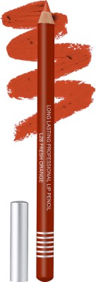 COLORS QUEEN Lip Liner Pencil Long Lasting & Waterproof Lip Pencil matte Lip liner for women(Fresh Orange)