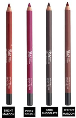 XIIAA AMAZING LIP COMBO SET OF 4 FOR GIRLS AND WOMENS(Multicolor)