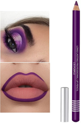 BLUEMERMAID SMUDGE PROOF 2 IN 1 LIP & EYELINER BEST PIGMENT FORMULA(PURPLE)